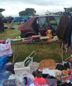 Olivia Williams raises £50 at her first car boot sale and plans another