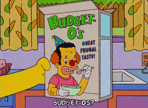 Managing a student budget