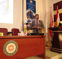 Lecture at Cihan Uni