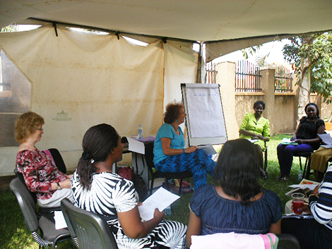 Creative Writing workshop in Uganda