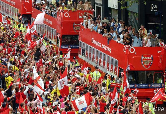 Arsenal Victory parade