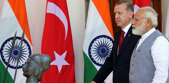 Modi and Erdoğan: Strong Leaders putting their Democracies in Peril
