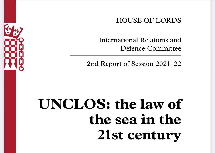 UNCLOS report cover