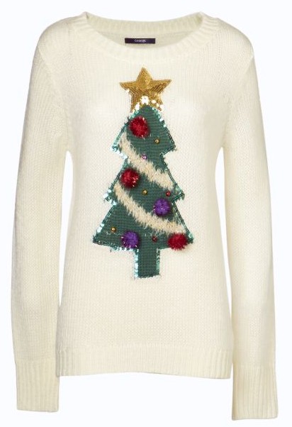 Snowy white AND a christmas tree? Christmas perfection for £12 from Asda