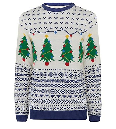 For a more traditional style try this snuggly mens jumper, reduced from £29 to £20 at New Look