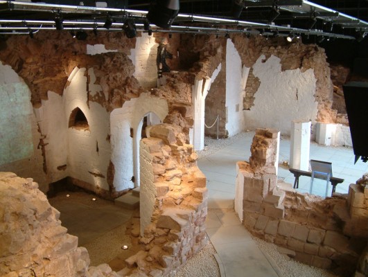 The Priory Undercroft ready for public view