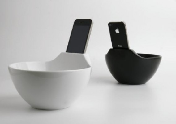 Ramen bowl iPhone holder