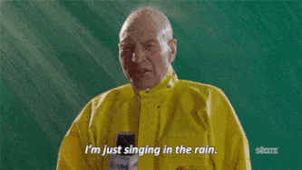singing in the rain