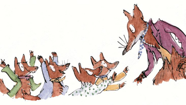 mr-fox-and-four-young-foxes