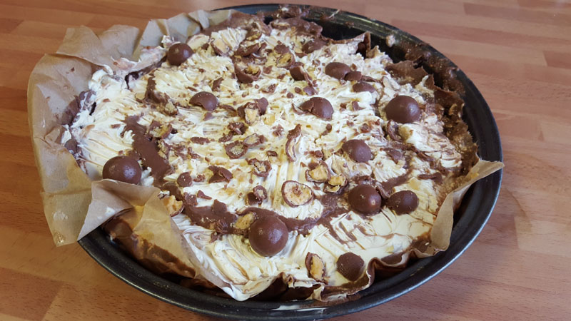 unCOVered Malteser Mud Pie