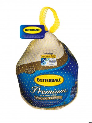 Butterball brand turkey, popular in the US as is their turkey hotline each Thanksgiving--it's hard to cook a turkey!