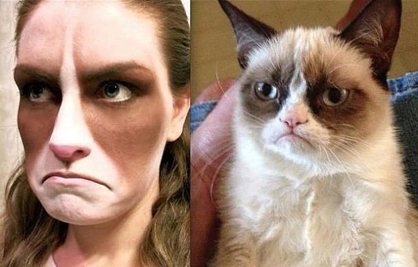 Grumpy-cat-facepaint