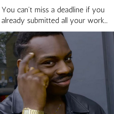 Can't miss deadline RS
