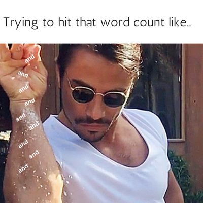 word count salt bae