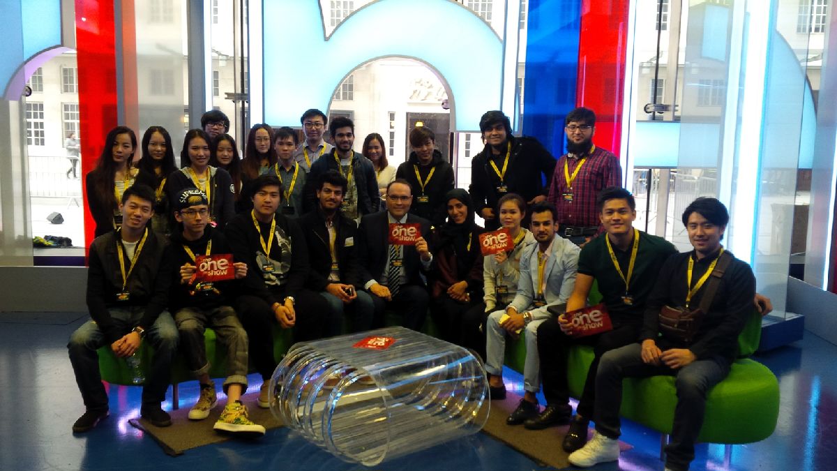 CU Students Visit  BBC Broadcasting House in London