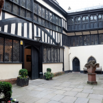 The Guildhall courtyard